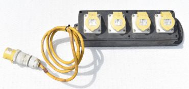 1 x 4 Port 110V Power Splitter - Ref: KCS201/C5 - CL011 - Location: Altrincham WA14Condition: As