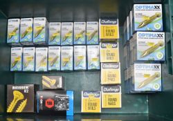 36 x Boxes Of Assorted Nails And Screws - Ref: HW245/HWP3 - CL911 - Location: Altrincham