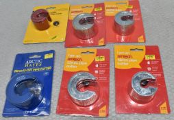 6 x Pipe Cutters (15Mm, 22Mm & 28Mm) - Original Retail £66.00 - Ref: HW522/HWP6 - CL911 -