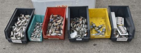 6 x Linbins With Contents - Includes Large Quantity Of Industrial Fuses - Ref: IN2C701 - CL011 -