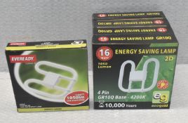 5 x EVEREADY/ECOGOLD Cfl Bulbs - Ref: HW109/HWP1 - CL911 - Location: Altrincham WA14Condition: New/