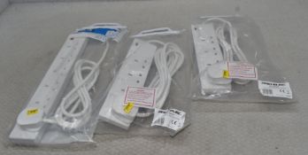 3 x STATUS Extension Leads - Ref: HW671/HWP7 - CL911 - Location: Altrincham WA14Condition: New/