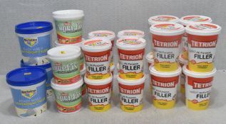 24 x Pots Of Pre-Mixed Filler And Grout - Ref: HW202/HWP3 - CL911 - Location: Altrincham