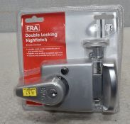 1 x ERA Double Locking Nightlatch - 60Mm Backset - Original Retail £49.95 - Ref: HW645/HWP7 -