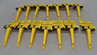14 x STANLEY Glass Scrapers - Original Retail £31.50 - Ref: HW512/HWP6 - CL911 - Location: