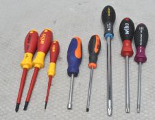 8 x Assorted Screwdrivers - Ref: HW618/HWP7 - CL911 - Location: Altrincham WA14Condition: New/