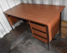 1 x Wooden Desk - Ref: KCS110 - CL011 - Location: Altrincham WA14Condition: As picturedItems are