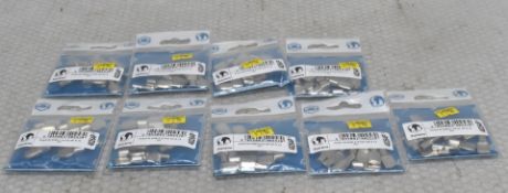 9 x Packs Of Metal Push In Shelf Support Studs - Ref: HW258/HWP3 - CL911 - Location: Altrincham