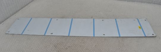 7 x Metal Sheet - 795 X 150 X 1mm - Ref: HW696/HWP7 - CL911 - Location: Altrincham WA14Condition: As
