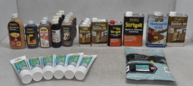 20 x Assorted Polishes, Oils And Strippers - Ref: HW203/HWP3 - CL911 - Location: Altrincham