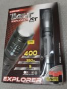 1 x DEKTON Pro Light Explorer Xt 600 Torch - Original Retail £19.95 - Ref: HW592/HWP7 - CL911 -