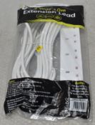 1 x 10M 4-Way Extension Lead - Original Retail £21.95 - Ref: HW672/HWP7 - CL911 - Location:
