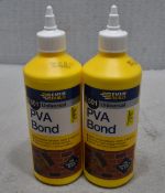 2 x EVER BUILD 501 Universal Pva Bond Adhesive - Ref: HW414/HWP6 - CL911 - Location: Altrincham