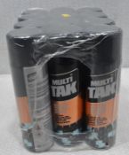 12 x MULTITAK Heavy Duty General & All Purpose Spray Adhesive - Ref: HW141/HWP2 - CL911 -