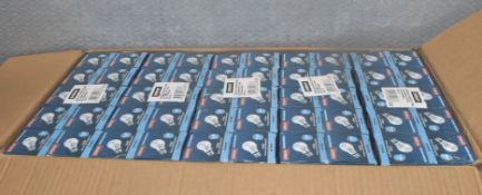 100 x EVEREADY Rough Service 100W Clear Screw Cap Fitting E27 Gls Bulb - Original Retail £250.00 -