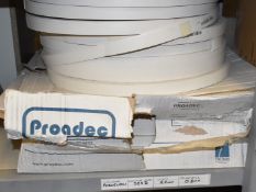 1 x Box of Proadec Porcelain Edge Banding - Includes 13 x 150m Rolls
