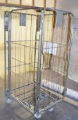1 x Roll Container Cage - Dimensions: H169 x W70 x D85 cms