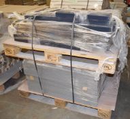 2 x Pallet Job Lot Containing Modular Unit Leg Sets With an Dust Grey and Indigo Finish