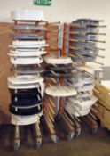1 x Large Collection of Toilet Seats and Toilet Seat Covers - Includes 124 Pieces