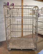 1 x Roll Container Cage - Dimensions: H180 x W100 x D120 cms