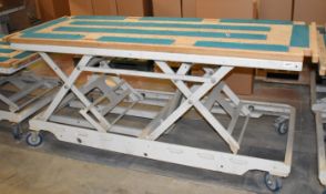 1 x Gannomat Lift Jumper Multi Function Rise and Fall Hydraulic Work Table