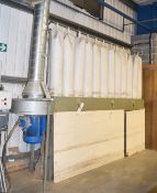 1 x Industrial Twelve Bag Filter Extraction Unit