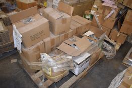 1 x Pallet Job Lot Containing Approximately 700 x Toilet Seat Fitting Packs - New Bagged Stock