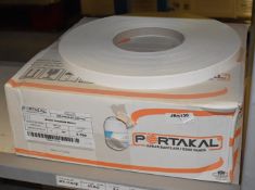 1 x Box of Portakal W1000 Premium White Edge Banding - Includes 7 x 300m Rolls - New Boxed Stock