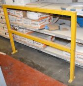 1 x Warehouse Safety Barrier - Dimensions: H106 x W150 x D4.5 cms