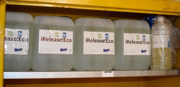 4 x iRelease! Eco 5 Litre Solvent and Silicon Free Separating Agent by FenUK