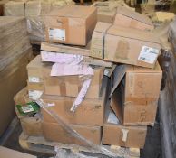 1 x Pallet Job Lot Containing Assorted Furniture Accessories Including Drawer Packs, Drawer Runners