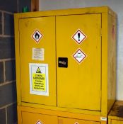 1 x Hazardous Material Storage Cabinet - Dimensions: H88 x W99 x D45 cms
