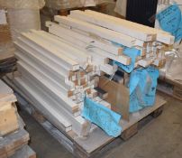 1 x Pallet Job Lot Containing Modular Unit Leg Post Sets With an Porcelain, Indigo, Dust Grey Finish