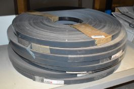 8 x Rolls Ostermann Edge Banding - Windsorgrau Glossy - 23 x 1,00mm x 225m Rolls - Unused Stock