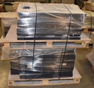 2 x Pallet Job Lot Containing 81 x Modular Vanity Cloakroom Unit Leg Sets With an Indigo Finish