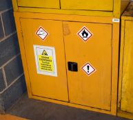 1 x Hazardous Material Storage Cabinet - Dimensions: H88 x W99 x D45 cms