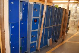 1 x Collection of Staff Lockers - Suitable For Upto 30 Staff Members