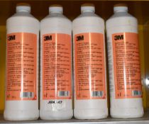 4 x 3M VHB Surface Cleaner - 1 Litre Bottles