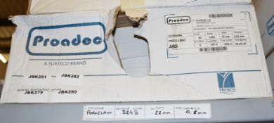 1 x Box of Proadec Porcelain Edge Banding - Includes 8 x 150m Rolls - Width 22mm - Thickness 0.8mm