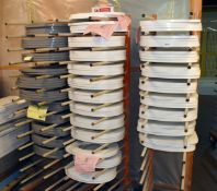 1 x Large Collection of Toilet Seats and Toilet Seat Covers - Includes 90 Pieces