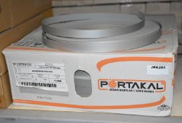1 x Box of Portakal Edge Banding - Colour: F509 Aluminium - Includes 7 x 150m Rolls - Width: 22mm