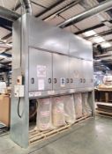 1 x Air Plants Five Bag Filter Extraction Unit - Dimensions: H360 x W380 x D82 cms