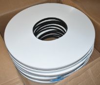 4 x Boxes of Portakal Premuim White Edge Banding - Each Box Contains 9 x 300m Rolls