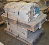 2 x Pallet Job Lot Containing 105 x Modular Unit Leg Sets With a Porcelain Finish