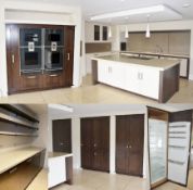 1 x Bespoke MOWLEM & CO Handcrafted Fitted Kitchen with GAGGENAU, MIELE Appliances, Island + Pantry