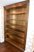 1 x Bespoke Luxury Handmade 2.2-Metre Tall Solid Wood Illuminated Bookcase - NO VAT ON THE HAMMER