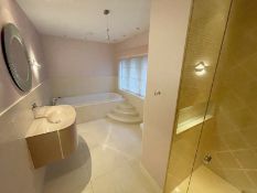 1 x Luxury Bathroom Suite Including Bath, Shower, Toilet and Vanity Units