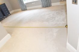 2 x Sections of Premium Wool Fitted Bedroom Carpet, 5.4 x 3.4m + 3.8 x 2.1m