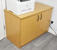1 x Large 2-Door Lockable Office Filing Cabinet - Ref: SPF009 - CL917 - NO VAT ON THE