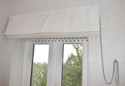 1 x Bespoke 1-Metre Lined Fabric Blind - Ref: AFA038 / MSTR